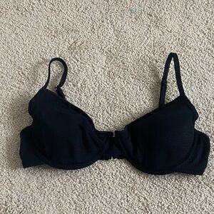 Elegant Black Women's Bathing Suit Top